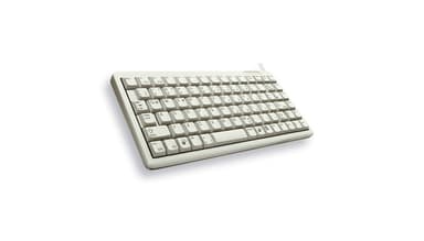 CHERRY G84-4100 COMPACT KEYBOARD Corded, USB/PS2, Light Grey, (QWERTY - UK) view 2