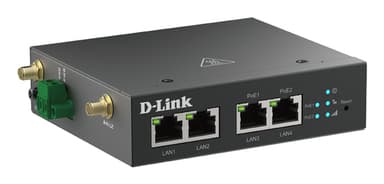 D-Link DWM-314-TP/B 4G LTE M2M VPN PoE+ Router view 2