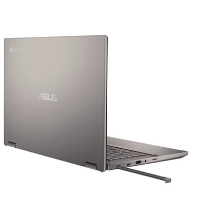 ASUS Chromebook CX34 Flip CB3401FBA-LZ0347 Intel® Core™ i7 i7-1255U 35.6 cm (14") Touchscreen WUXGA 8 GB LPDDR4x-SDRAM 256 GB SSD Wi-Fi 6E (802.11ax) ChromeOS Grey view 3