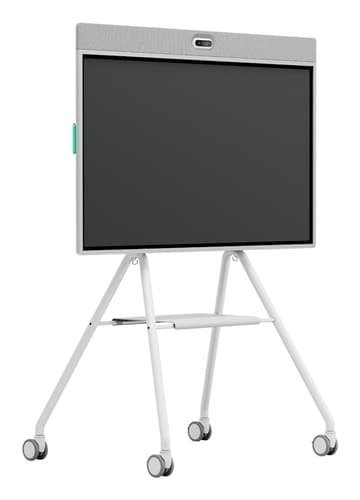 Logitech Rally Board 65 Cart Grey, White Flat panel Multimedia cart view 1