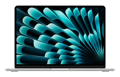 Apple MacBook Air 13-inch : M4 chip with 10-core CPU and 10-core GPU, 24GB, 512GB SSD - Silver view 1