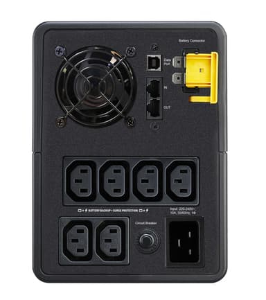 APC Back-UPS, 2200VA, Tower, 230V, 6x IEC C13 outlets, AVR view 2