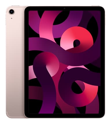 Apple iPad Air 5th Gen 10.9in M1 Wi-Fi + Cellular 64GB - Pink view 2