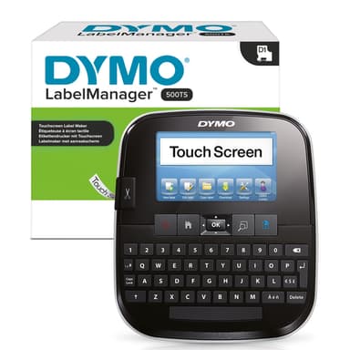 DYMO LabelManager Label Manager 500TS Touch Screen Handheld Label Maker | QWERTY Keyboard | Full Colour with PC/Mac Connection view 1