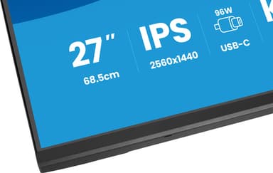 iiyama ProLite XB2797QSNPH-B1 computer monitor 68.6 cm (27") 2560 x 1440 pixels Quad HD LED Black view 12
