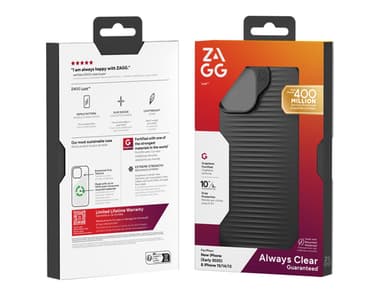 ZAGG Luxe Case Apple iPhone 17e/16e/15/14/13 Black view 8