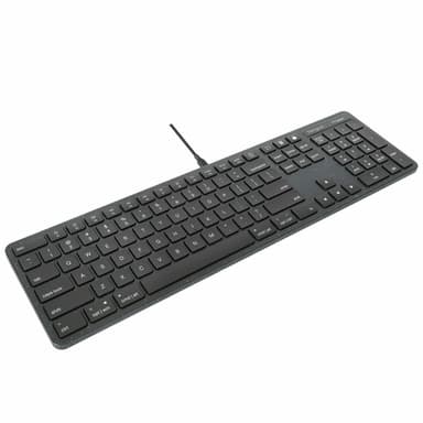 Targus EcoSmart AKB874UK keyboard Universal USB QWERTY UK English Black view 2