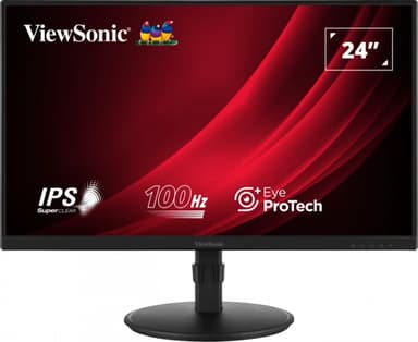 Viewsonic Display VG2408A computer monitor 61 cm (24") 1920 x 1080 pixels Full HD LED Black view 1