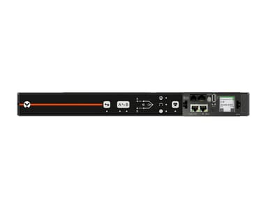 Vertiv Geist Rack Transfer Switch PDU with Next-Generation IMD| 10A/15A| 100V-240V| 1U| 1.4kW/2.4kW/2.3kW| 10 U-Lock C13 Outlet| 2 C14 inlet view 1