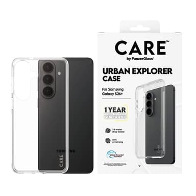PanzerGlass CARE™ by ® Urban Explorer Case Transparent Samsung Galaxy S26+ view 2