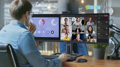 Philips 6000 series 45B1U6900CH/00 computer monitor 113 cm (44.5") 5120 x 1440 pixels UltraWide Dual Quad HD LED Black view 6