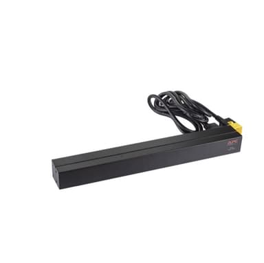 APC NetShelter Basic Rack PDU, 1U, 1PH, 3.7kW 230V 16A or 3.3kW 208V 16A, x12 C13 outlets, C20 cord view 17