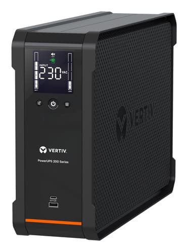 Vertiv PowerUPS 200 1000VA/625W 230V Line Interactive 6 IEC C13 view 2