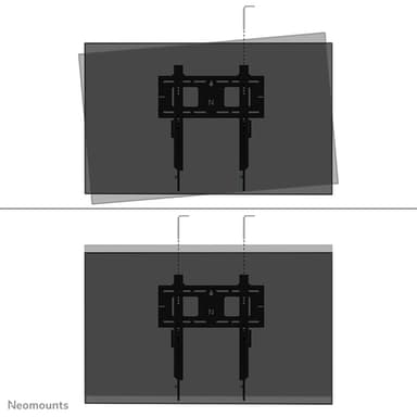 Neomounts WL30-750BL14 Heavy duty wall mount 42-75" - fixed - lockable - fast installation - TÜV view 12