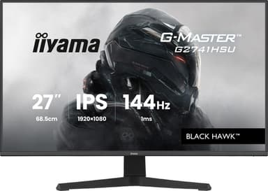iiyama G-MASTER G2741HSU-B1 computer monitor 68.6 cm (27") 1920 x 1080 pixels Full HD Black view 1