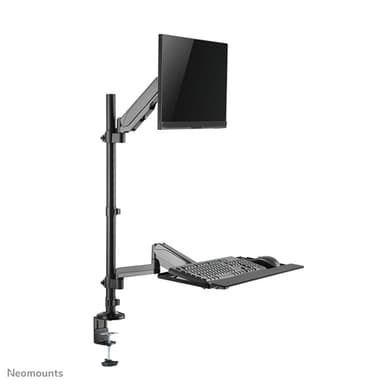 Neomounts DS90-325BL1 Sit-stand workstation desk 17-32" - gas spring view 11