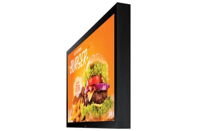 Samsung OH24B Digital signage flat panel 61 cm (24") LCD Wi-Fi 1500 cd/m² Full HD Black Built-in processor Tizen 6.5 24/7 view 3