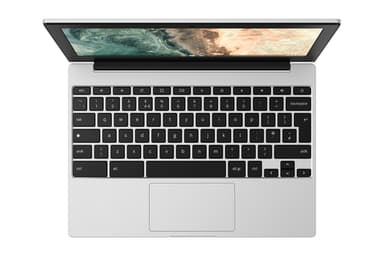 Samsung Galaxy Chromebook Go Intel® Celeron® N4500 29.5 cm (11.6") HD 4 GB LPDDR4x-SDRAM 64 GB eMMC Wi-Fi 6 (802.11ax) ChromeOS Silver view 2
