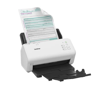 Brother ADS-4300N ADF scanner 600 x 600 DPI A4 Black, White view 4