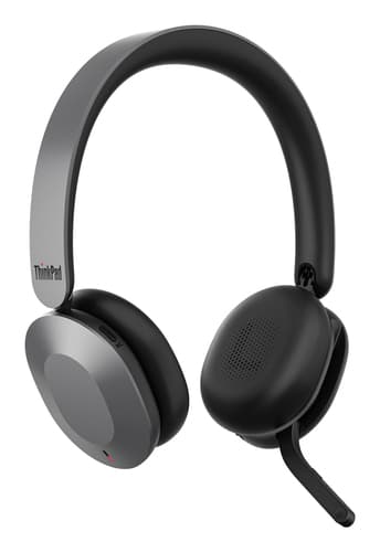 Lenovo 4XD1T60925 headphones/headset Wireless Head-band Office/Call center USB Type-C Bluetooth Grey view 28