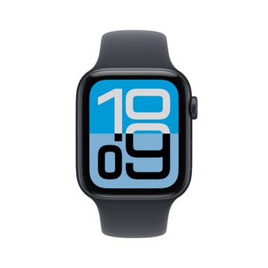 Apple Watch SE (3nd generation) SE 3 GPS + Cellular 44mm Midnight Aluminium Case with Midnight Sport Band - M/L view 2