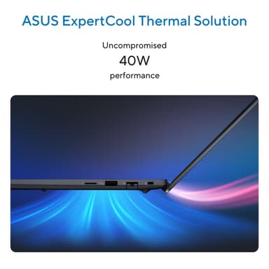 ASUS ExpertBook B5 B5405CC-LYU715X Intel Core Ultra 7 255H Laptop 35.6 cm (14") WUXGA 16 GB DDR5-SDRAM 512 GB SSD Wi-Fi 7 (802.11be) Windows 11 Pro Black view 16