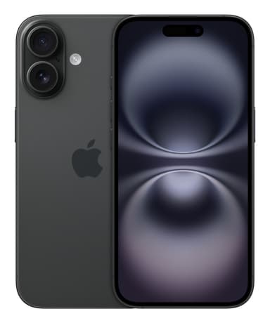 Apple iPhone 16 128GB Black view 1