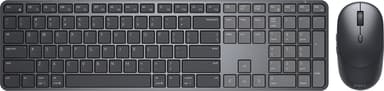 DELL Pro 7 Slim KM726 keyboard Mouse included Home/Office RF Wireless + Bluetooth QWERTY US International Black view 3