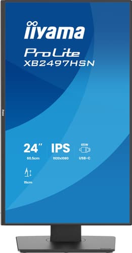iiyama ProLite XB2497HSN-B1 computer monitor 60.5 cm (23.8") 1920 x 1080 pixels Full HD LED Black view 4