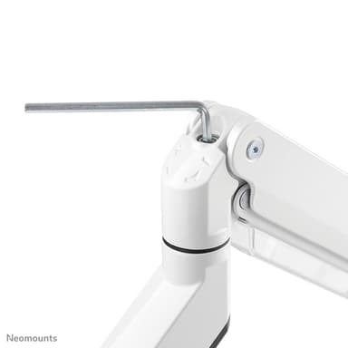 Neomounts NM-D775DXWHITE Monitor arm 10-32" - gas spring - Topfix - 180°-stop view 11