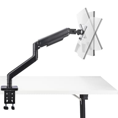 StarTech.com Monitor Desk Mount for up to 49in 32:9 Ultrawide Curved Screens, Mechanical Spring Arm, C-Clamp/Grommet, Tool-Less Adjustment, Max 44lb/20kg view 6