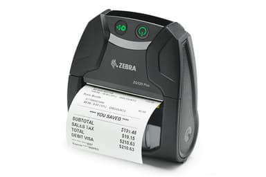 Zebra ZQ32-A0W04TE-00 label printer Direct thermal 203 x 203 DPI 100 mm/sec Wired & Wireless Wi-Fi Bluetooth view 1