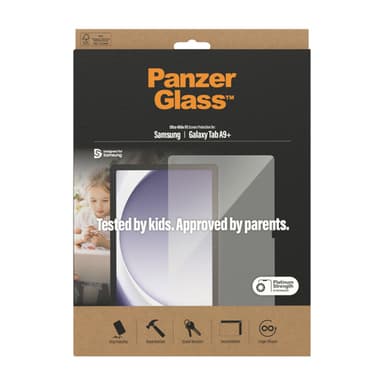 PanzerGlass ®️ Screen Protector Samsung Galaxy Tab A9 Plus | Ultra-Wide Fit view 3