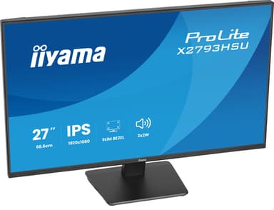 iiyama ProLite X2793HSU-B1 computer monitor 68.6 cm (27") 1920 x 1080 pixels Full HD LED Black view 5
