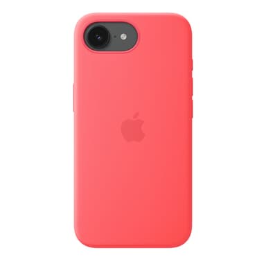 Apple iPhone 17e Silicone Case with MagSafe – Bright Guava view 3