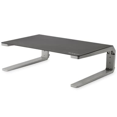 StarTech.com Monitor Riser Stand - Steel and Aluminum - Height Adjustable - For up to 32" (22lb/10kg) Displays view 1