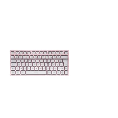 CHERRY KW 7100 MINI BT keyboard Universal Bluetooth AZERTY French Pink view 1