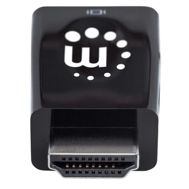 Manhattan HDMI to VGA (with Audio) Converter, 1080p, Male to Female, Micro-USB Power Input Port for additional power if needed, Black, Three Year Warranty view 5