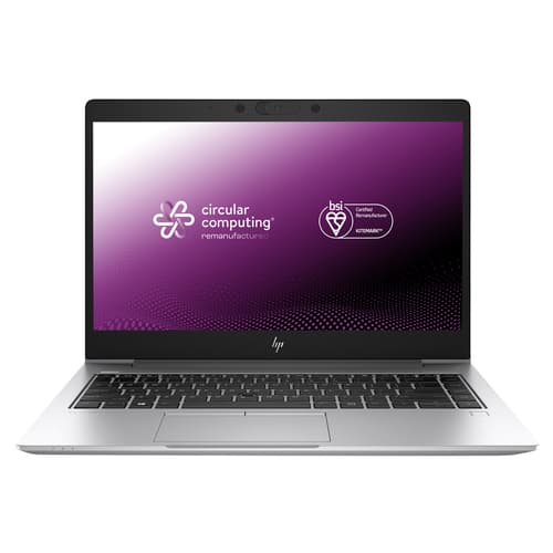 Circular Computing HP EliteBook 840 G6 Intel® Core™ i5 i5-8265U Laptop 35.6 cm (14") Full HD 16 GB DDR4-SDRAM 256 GB SSD Wi-Fi 5 (802.11ac) Windows 11 Pro Silver UK English