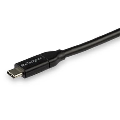 StarTech.com 10ft (3m) USB-C Fast Charging Cable, Charge & Sync, 100W (5A) PD, USB 2.0, USB-IF Certified - USB C Charging Cord view 3