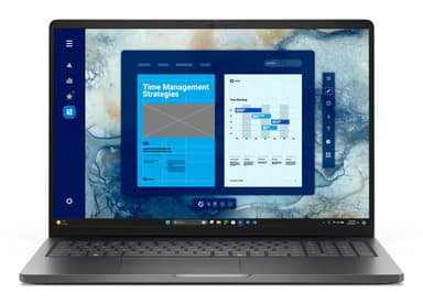 DELL Pro 16 PC16250 Intel Core Ultra 5 225U Laptop 40.6 cm (16") Full HD+ 16 GB DDR5-SDRAM 512 GB SSD Wi-Fi 6E (802.11ax) Windows 11 Pro UK English Black view 1