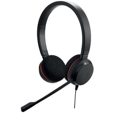 Jabra Evolve 20 Headset Wired Head-band Office/Call center USB Type-C / USB Type-A Black view 1