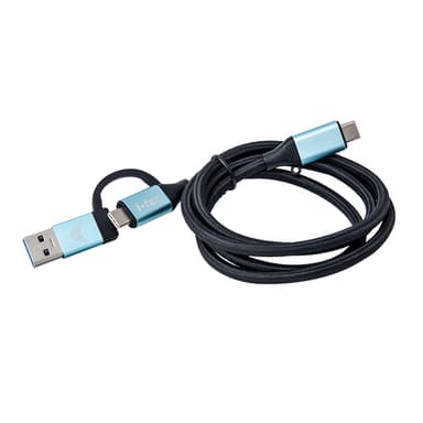 i-tec USB-C Cable to USB-C with Integrated USB 3.0 Adapter view 1