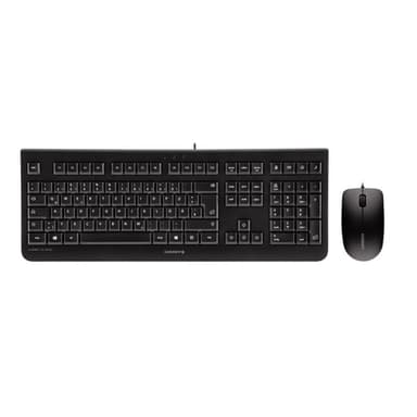 CHERRY DC 2000 keyboard Mouse included Universal USB QWERTZ Czech Black view 2