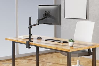 Neomounts DS60-425BL1 Monitor arm 17-27" - space saving view 18