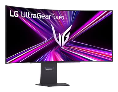 LG 45GX900A-B computer monitor 113 cm (44.5") 3440 x 1440 pixels Wide Quad HD OLED Black view 2