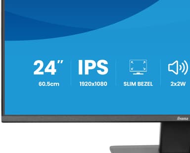 iiyama ProLite X2493HSU-B1 computer monitor 60.5 cm (23.8") 1920 x 1080 pixels Full HD LED Black view 13