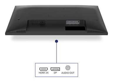Philips 1000 series 27E1N1800AE/00 computer monitor 68.6 cm (27") 3840 x 2160 pixels 4K Ultra HD LED Black view 4