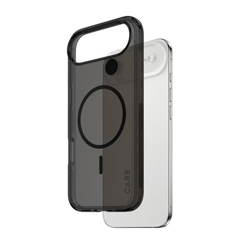 PanzerGlass CARE™ by ® Smokey Case w. Black MagSafe iPhone Air