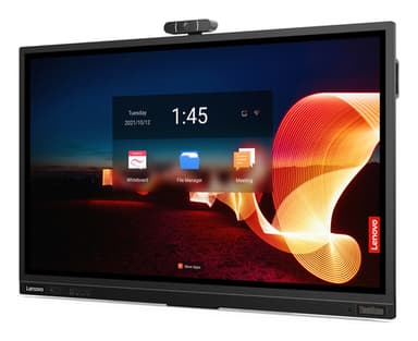 Lenovo ThinkVision T65 computer monitor 165.1 cm (65") 3840 x 2160 pixels 4K Ultra HD LED Touchscreen Black view 5
